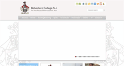 Desktop Screenshot of belvederecollege.ie